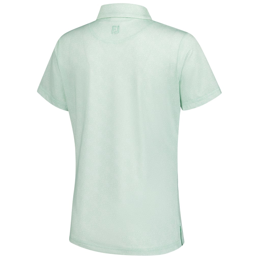  WM Phoenix Open FootJoy Women's Speckle Polo - Light Green